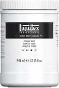 Liquitex Professional Heavy Body Acrylic Paint, 32-oz (946ml) Pot, Titanium White