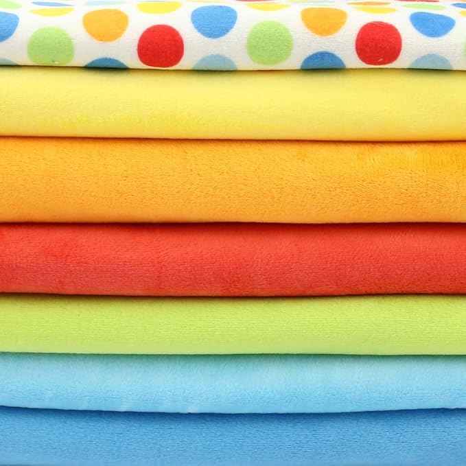 kullaloo Plush Fabric | Solid Blue Minky Fabric for Sewing | Super Soft Cuddle Material | 39.5x29.5 | Plushies, Baby Blankets, Pillows, Dog Beds, Cat Beds, Beanies, Baby Accessories, Apparel & More
