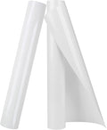 TORC White Glitter HTV Heat Transfer Vinyl Rolls Iron on Vinyl for T Shirts Crafts Total 12 inch x 10 ft