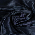Fynite Black Organza Fabric by The Yard | 1 Yard Long | 44" Wide | Bridal Soft Sheer Organza Tulle for DIY Wedding Dress Fashion Craft Decorations