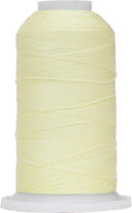 Threadart Polyester All-Purpose Sewing Thread - 600m - 50S/3 - Pale Yellow