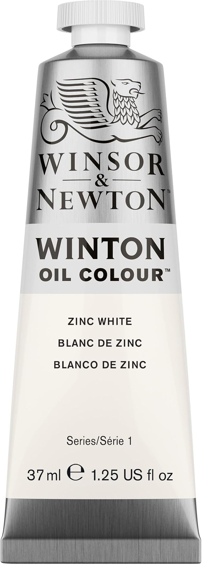 Winsor & Newton Winton Oil Color, 37ml (1.25-oz) Tube, Zinc White