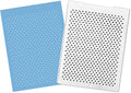3-D Textured Impressions Dots Embossing Folder, Background Plastic Embossing Folder Template for Card Making Scrapbooking Paper Craft Album Stamps DIY Décor