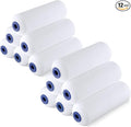 WORKPRO 12-Pack Foam Paint Roller 4 inch, Small Paint Roller Kit, Mini Paint Roller for Painting Walls, Cabinets, Doors, Fences, etc.
