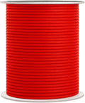 Mandala Crafts 2mm 109 Yards Red Cotton Waxed Cord for Jewelry Making Bracelet Cord Waxed String - Beading String Thread Jewelry Cords for Necklaces String