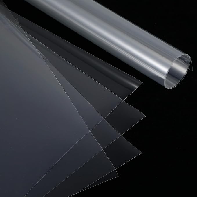 4 mil 12inchs x 40ft Rolls Transparency Blank Template Material Acetate,Clear Sheet Mylar Stencils for Cutting Paper