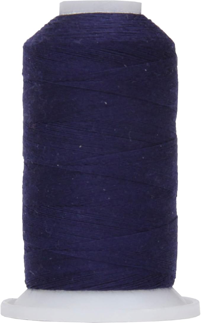 Threadart Polyester All-Purpose Sewing Thread - 600m - 50S/3 - Medium Navy
