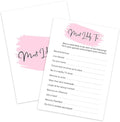 Birthday Party Game - Most Likely to, Birthday Party Activity Favor, Set of 20 Games Cards, Birthday Supplies, Activity, Decorations -B09