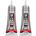 B7000 Jewelry Glue for Jewelry Making, FITTDYHE 2PCS 50ML/1.69 fl oz Clear B-7000 Glue Rhinestone, Multipurpose Super Adhesive for Phone Repair Nail Art Wood Glass Charms