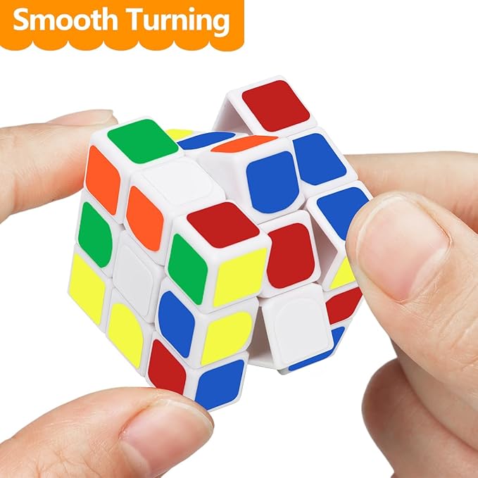 Mini Cube 20 Pack Magic Cube, Puzzle Party Favors for Kids Party Puzzle Game Toys Classroom Rewards & School Prize for Students, Stress Relief Toys Goody Bag Filler Birthday Easter Gift