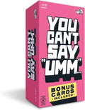 You Can't Say UMM: A Party Game for Family and Adults, Fast-Paced Family Word Game, Must Have for Game Night, Bonus Content Included