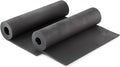 2-Pack Shape Retention EVA Cosplay Foam - 6mm Thick (Black) 14x39 inch High Density EVA Craft Foam Sheets - Premium 85 kg/m3 Heat Shape Material for DIY, Comic, Con or Halloween Costumes - The Foamory