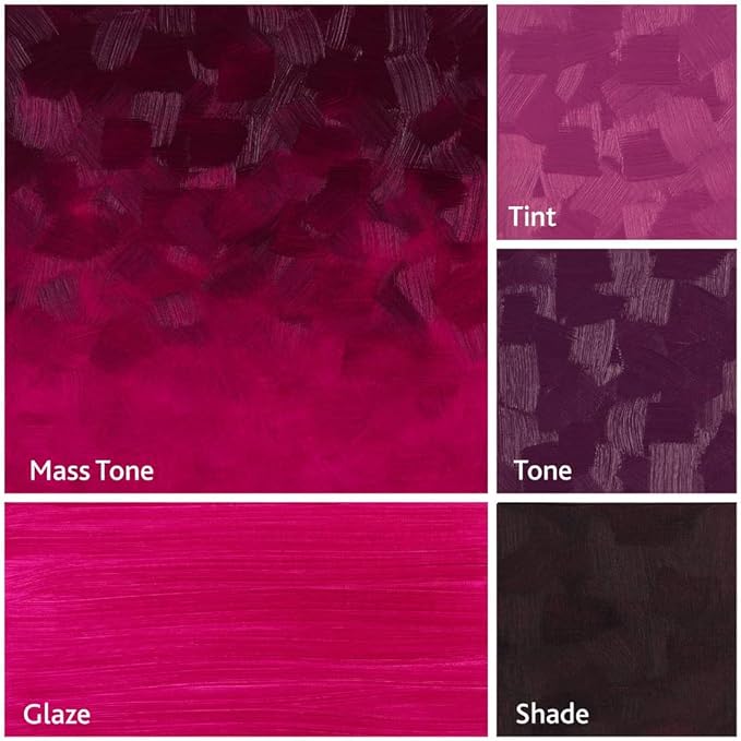 Tusc & Pine Artist Oil Paint - Magenta, 150 ml, Non-Yellowing, Rich & Creamy Consistency, Maximum Pigment Load, Small Batch Milled Oil Paints Made in the USA for Professional Artists