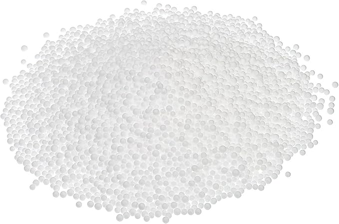 MECCANIXITY Foam Beads Foam Balls 2-3mm for Wedding and Party Decorations, Tiny Packing Balls, Arts DIY Crafts Supplies (White,1 Pack Approx 8000pcs)