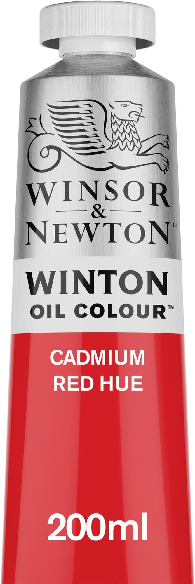 Winsor & Newton Winton Oil Color, 200ml (6.75-oz) Tube, Cadmium Red Hue