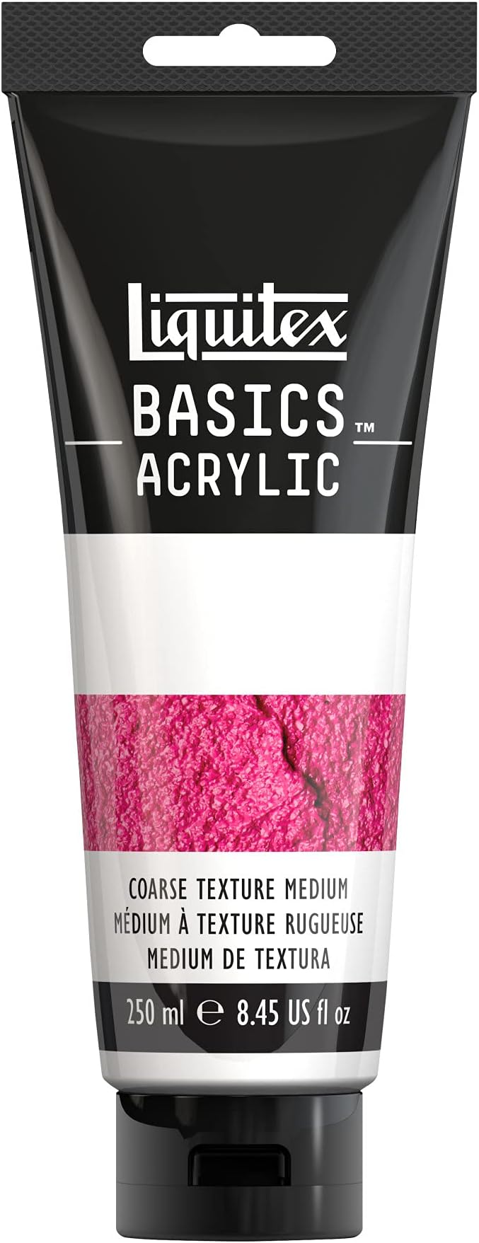Liquitex BASICS Coarse Texture Gel Medium, 250ml (8.4-oz) Tube