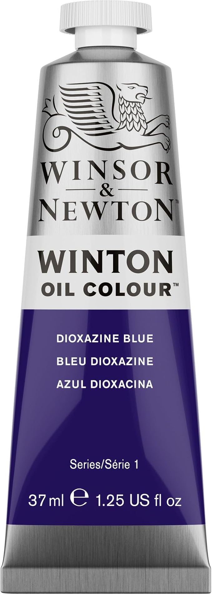 Winsor & Newton Winton Oil Color, 37ml (1.25-oz) Tube, Dioxazine Blue
