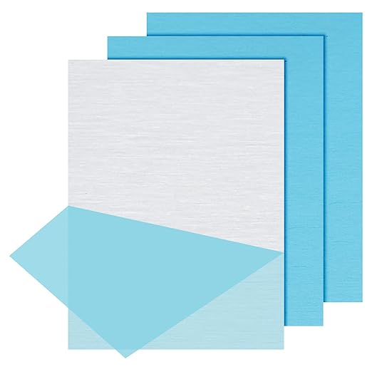 PATIKIL 6061 T651 Aluminum Sheet Metal 4 x 3 x 1/8(0.125") Inch 3Pcs Flat Plain Aluminum Plate Covered Stock with Protective Film, Heat Rectangle 3MM for Lndustry Crafting