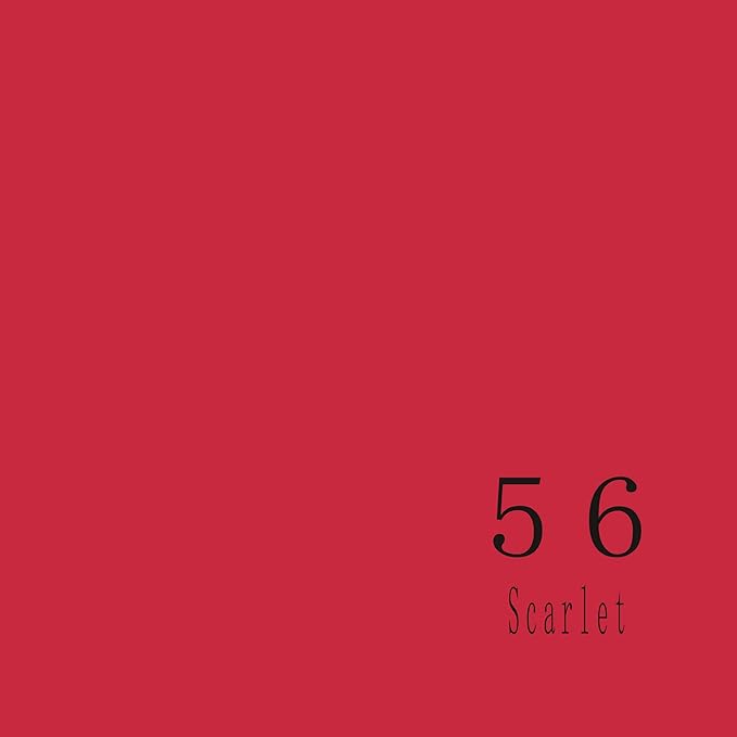 Huamei Seamless Photography Background Paper, Red Photo Backdrop Paper 53 Inches Wide x 16 Feet, (4.4x16 Feet) (Scarlet)