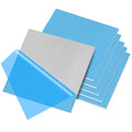 Welding Kit - 6Pack 6061 T651 Aluminum Sheet Metal 4" X 4" X 0.125Inch Flat Plain 3MM Aluminum Plate Weld Practice kit for MIG, TIG, Stick, Arc, Gas and Brazing, Welding Practice Kit for Beginners