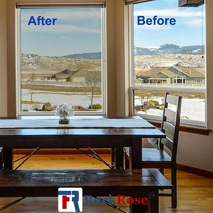 UV 99% VLT 20% Security and Safety 4 Mil Charcoal Window Film Shatterproof Anti Shatter Tempered Glass Film for Home and Office Windows (VLT 20%, 36 in x 15 FT)