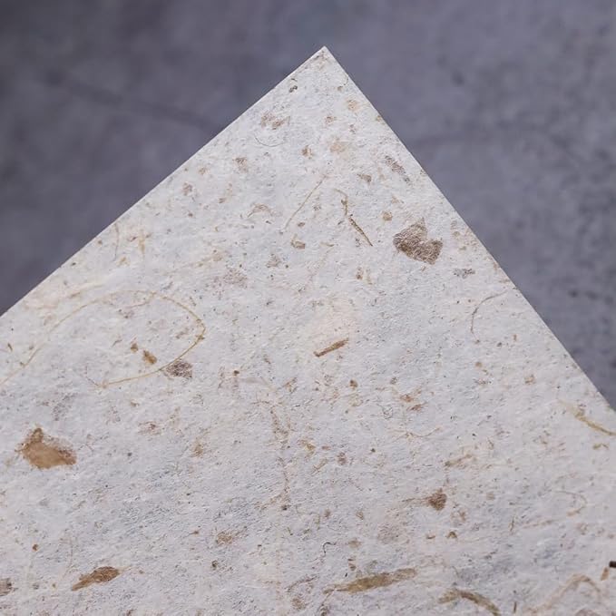 4" x 4" 50 Designs 50 Sheets Natural Fiber Tamarind Leaves,Banana Bark Mulberry Paper Sheets Art Tissue Washi Paper Design Craft Art Origami Suppliers Card Making (Mixed Colors,Tamarind Leaves etc.)