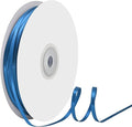 1/8" X 100 Yards Royal Blue Satin Thin Ribbon Solid Color Double Faced Ribbons Perfect for Crafts Wedding Decor Bow Making Arts Sewing and More