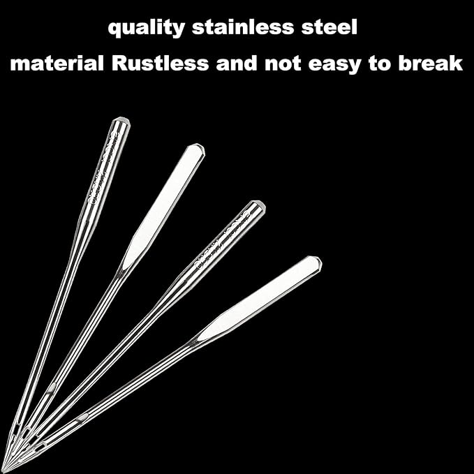 50 PCS Sewing Machine Needles for Brother, Sewing Needles Embroidery Machine Needles for Brother Sewing Machine (100/16-50 Pack)