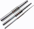 MMoon-L&F Wire Looping Wrapping Step Mandel Steel Round Bead Working Loop Jump Ring Metal Jewelry Forming Tool with 3pcs and 15 Sizes