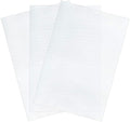 Pllieay 3 Pieces Big Size Mesh Plastic Canvas Sheets for Embroidery, Acrylic Yarn Crafting, Knit and Crochet Projects, 6 Count(19.6 X 13 inch)