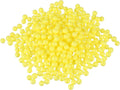 MECCANIXITY Foam Beads Foam Balls 7-9mm for Wedding and Party Decorations, Tiny Packing Balls, Arts DIY Crafts Supplies (Light Yellow,1 Pack Approx 3000pcs)