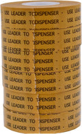 WOD General Purpose ATG Tape, 1/2 inch x 36 yds. (Set of 6 Rolls) Adhesive Transfer Tape Glider Refill Rolls Clear Adhesive on Gold Liner (Acid Free) RWATG20