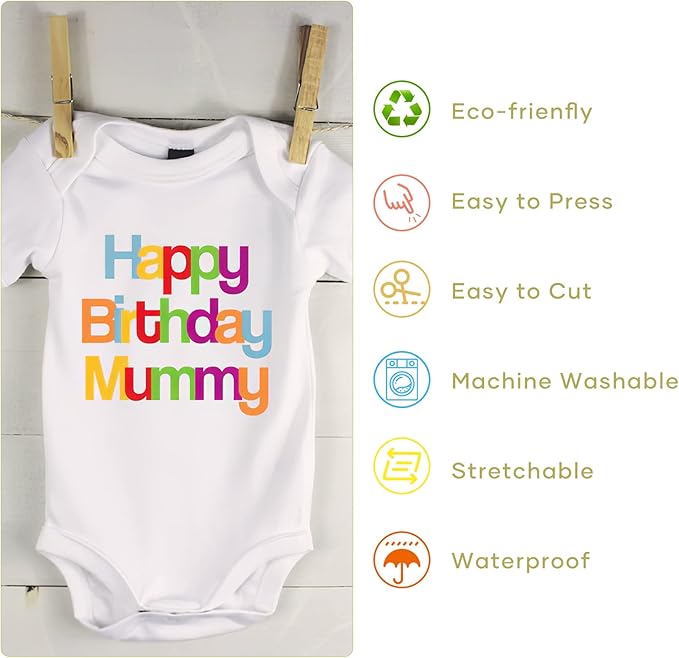 HTVRONT White Heat Transfer Vinyl Bundle: 20 Pack 12" x 10"in Iron on HTV for T-Shirt, Black Heat Transfer Vinyl Compatible with Cricut Cutting Machine, Silhouette Cameo or Heat Press Machine