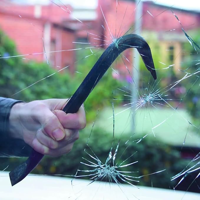 RockRose UV 99% VLT 20% Security and Safety 4 Mil Charcoal Window Film Shatterproof Anti Shatter Tempered Glass Film for Home and Office Windows (VLT 20%, 36 in x 10 FT)