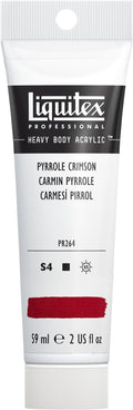 Liquitex Professional Heavy Body Acrylic Paint, 2-oz (59ml) Tube, Pyrrole Crimson