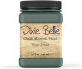 Dixie Belle Paint Company Chalk Finish Furniture Paint – Blue Grass (32oz) – Matte Chic Chalk Mineral DIY Furniture Paint
