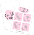 Birthday Party Game - Give Yourself A Point If, Birthday Party Activity Favor, Set of 20 Games Cards, Birthday Supplies, Activity, Decorations -B10