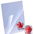Acrylic Self Adhesive Mirror Sheet for Wall, Plastic Non Glass Sticky Kid Safety Mirror Tiles for Wall Rectangle 12x14 inch 1Pcs