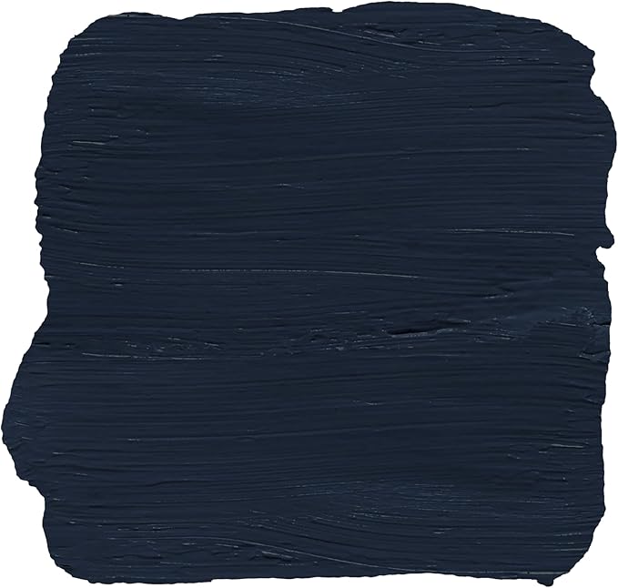 AMY HOWARD AT HOME Chalk-Based One Step Paint for Furniture, Cabinetry, Decor, Finish, and More | No Stripping, Sanding, or Priming | Dark Base | 32 Ounce | Midnight Dreams