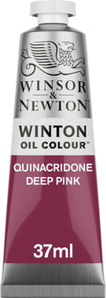 Winsor & Newton Winton Oil Color, 37ml (1.25-oz) Tube, Quinacridone Deep Pink