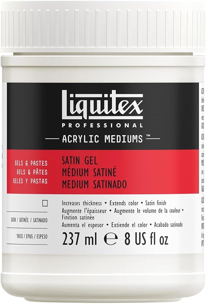 Liquitex Professional Satin Gel Medium, 237ml (8-oz)