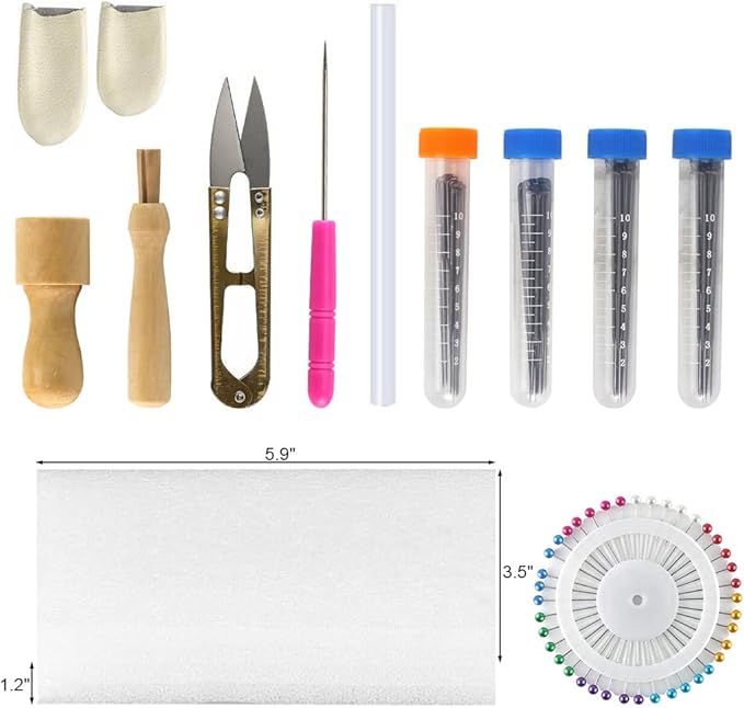 Needle Felting Kit, Needle Felting Wool Roving Set, Needle Felting Starter Kit Wool Felt Tools for Felting Wool DIY Craft Materials Needle Felting Supplies (50 Colors)