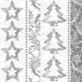 20-ct 13x13 Christmas Paper Decoupage Napkins, 3-Ply Servilletas Tissue Napkin for Dinner and Parties, Disposable Napkins (Trees Pattern)