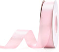 YAMA Double Face Satin Ribbon - 7/8" 25 Yards for Gift Wrapping Ribbons Roll, Pink