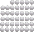 Crafjie Craft Foam Balls 40-Pack 3 Inches in Diameter, Foam Ball for DIY Arts and Crafts, Ornaments, Smooth Polystyrene Foam Balls for Decoration Household School Projects, White