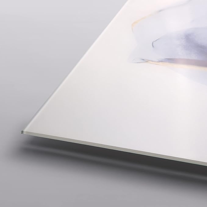 Empire Art Direct Frameless Free Floating Tempered Glass Panel Graphic Wall Art Ready to Hang, 32" x 48", Golden Midnight 2