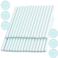 Pale Blue Wax Seal Sticks, 30pcs Sealing Wax Sticks, HOSEALING Glue Gun Sticks for Wax Seal Stamp, Premium for Wedding Invitations, Letter, Envelope (Mini Size)
