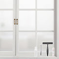Kromapolis Window Privacy Film Frosted Glass Window Film, Heat Blocking Privacy Film for Glass Windows, Static Cling Non-Adhesive Frosting Window Stickers for Door Home (Frosted, 17.5 x 78.7 inch)