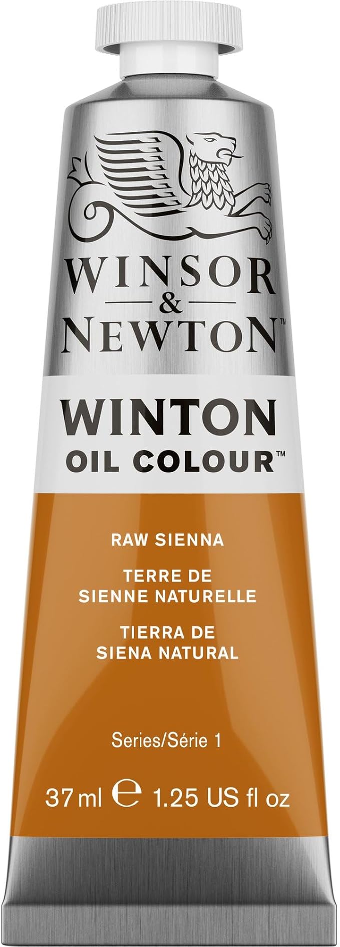 Winsor & Newton Winton Oil Color, 37ml (1.25-oz) Tube, Raw Sienna