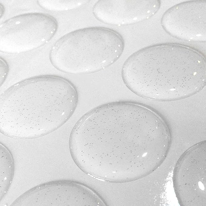 1 Inch Epoxy Stickers Craft Bottle Caps Stickers for Hair Bows Pendants Scrapbooks 100 PCS 200PCS (Glitter1, Quantity:100)